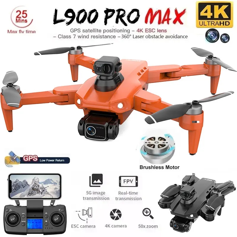 Drone Camera 4K - L900 Pro MAX GPS ドローン 4K