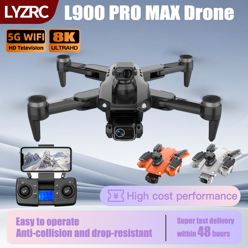 Drone Camera Night Vision - LYZRC L900 PRO MAX レーザー障害物回避 GPS
