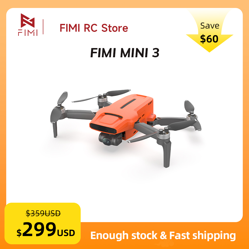 Drone Camera 4K - FIMI MINI 3 カメラドローン 4K 60fps