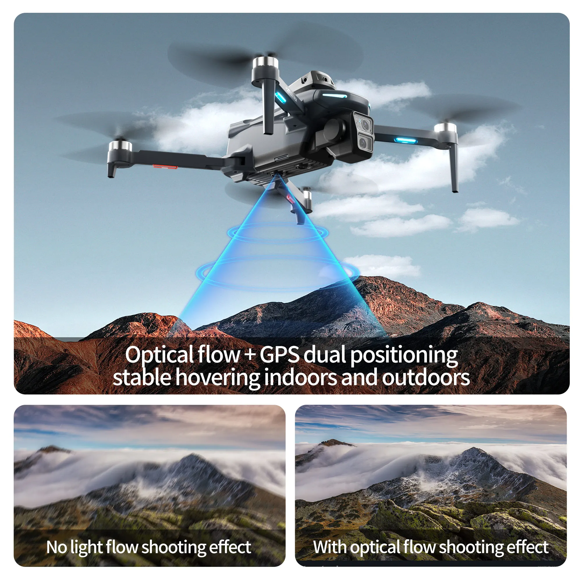オリジナルXT606ドローン プロフェッショナル 8K HD - Drone Camera Night Vision のレビューと価格