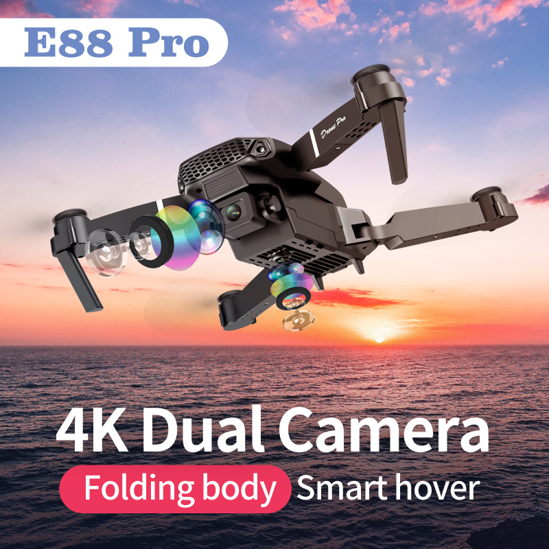 E88pro ドローンプロフェッショナル Dron オプティ - Drone Camera Night Vision のレビューと価格