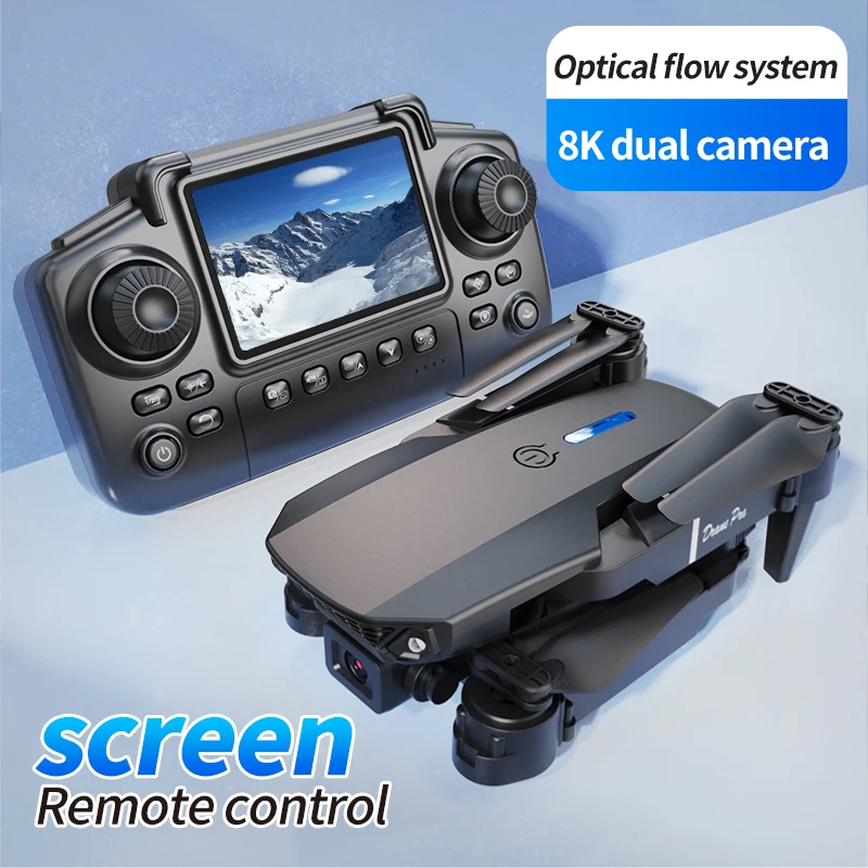 プロフェッショナルE88 PROドローン、スクリーン付き8K - Drone Camera 4K のレビューと価格