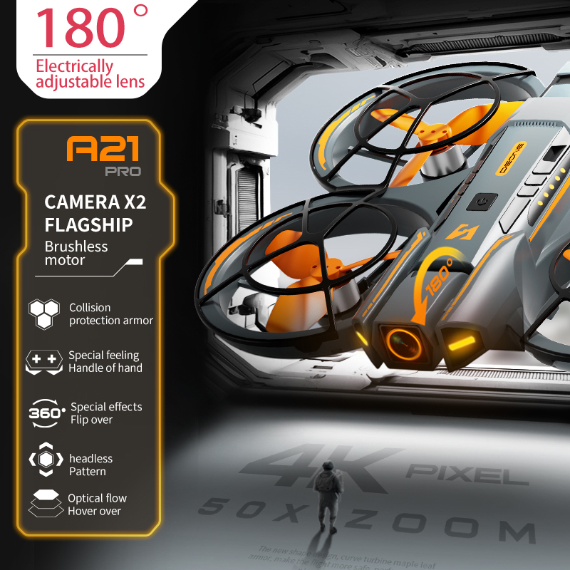 新型A21ドローン 8KプロフェッショナルHDデュアルカメラ - Drone Camera Hd のレビューと価格