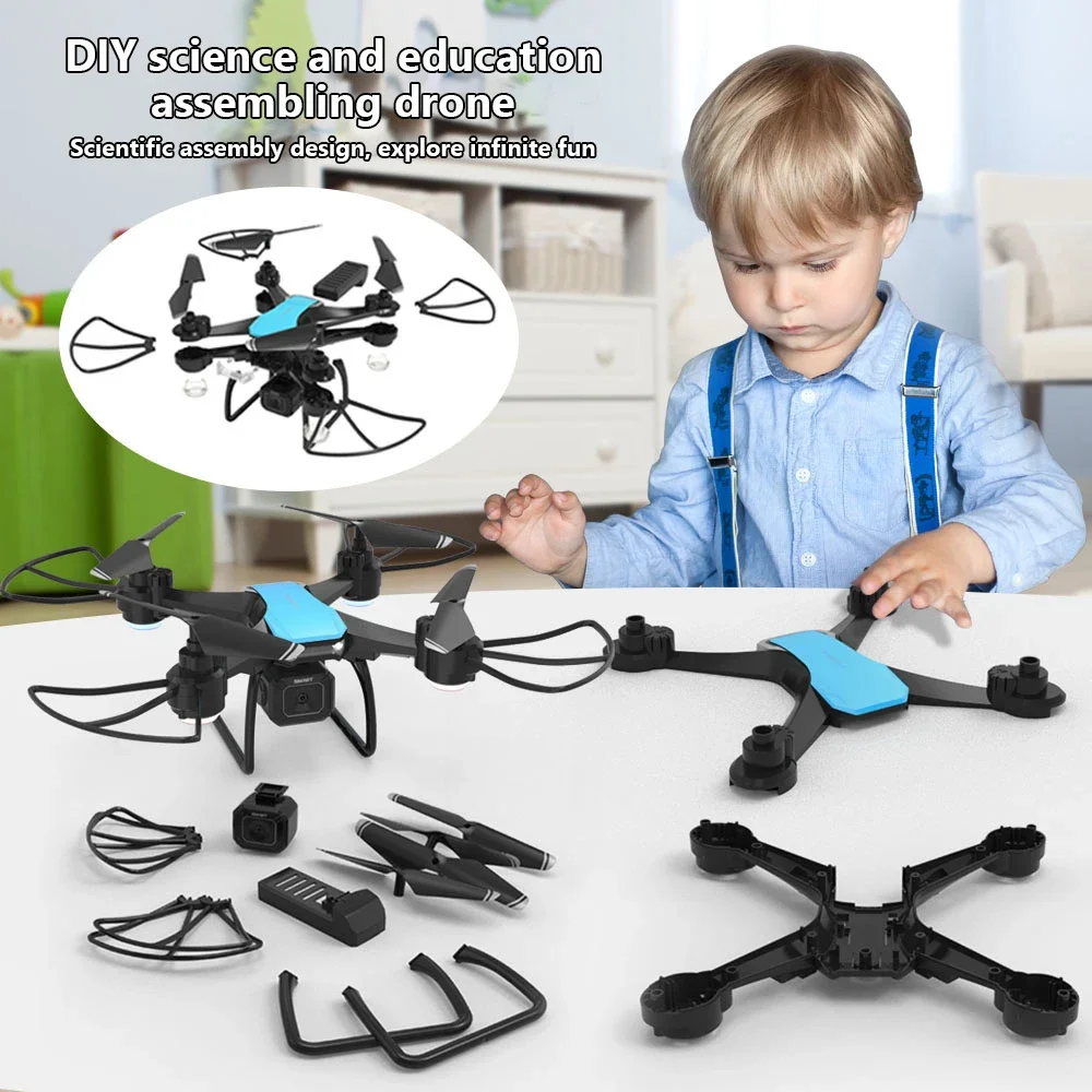 JJRC H108 DIY 教育用組み立てミニドローン イン - Drone Camera 4K のレビューと価格