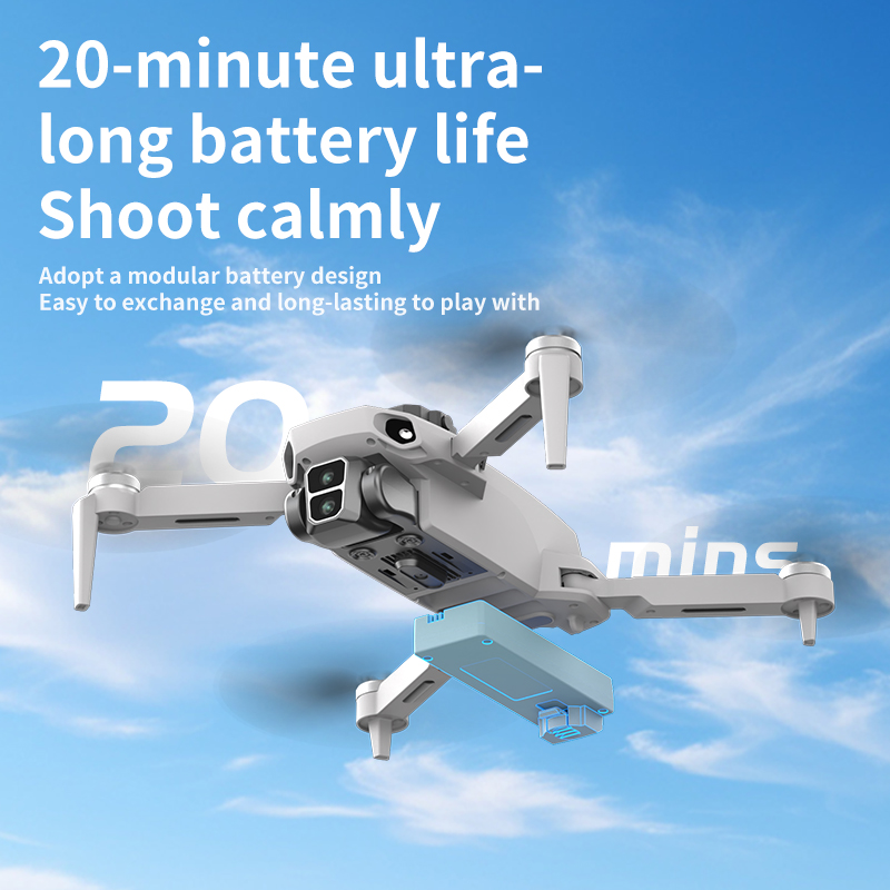 L106-1PRO GPS プロフェッショナルドローン 4K - Drone Camera 4K のレビューと価格