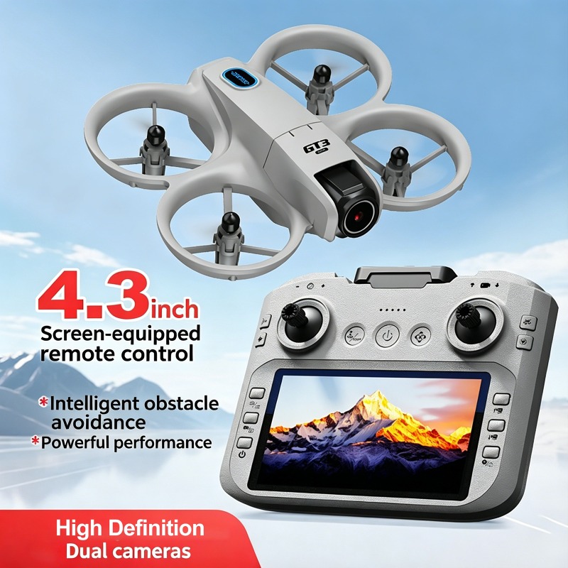 GT3ドローン、4.3インチ画面付きリモコン、デュアルカメラ - Drone Camera Night Vision のレビューと価格