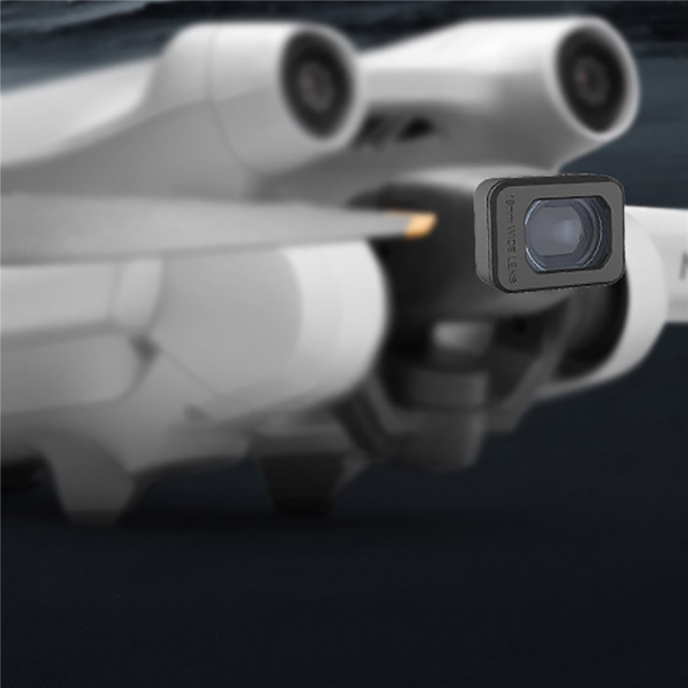 Quadji mini 3 pro用の外部広角レンズフィルタ - Drone Camera Wide Angle のレビューと価格