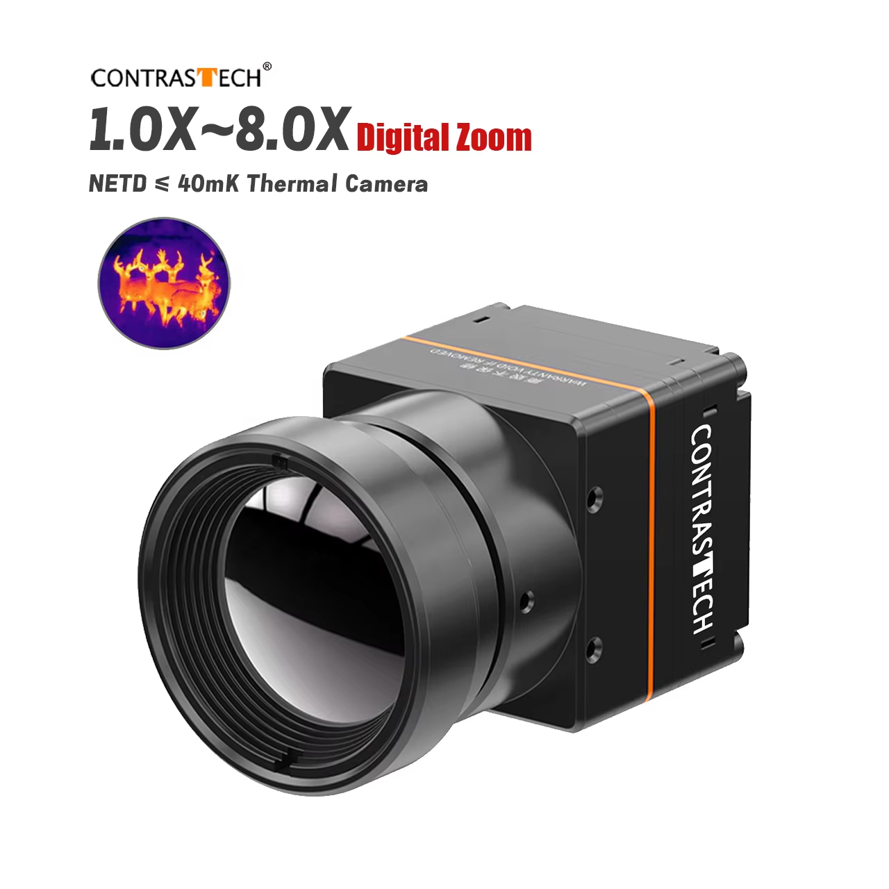 1-8X デジタルズーム 640x512 サーマルカメラ 1 - Drone Camera Night Vision のレビューと価格