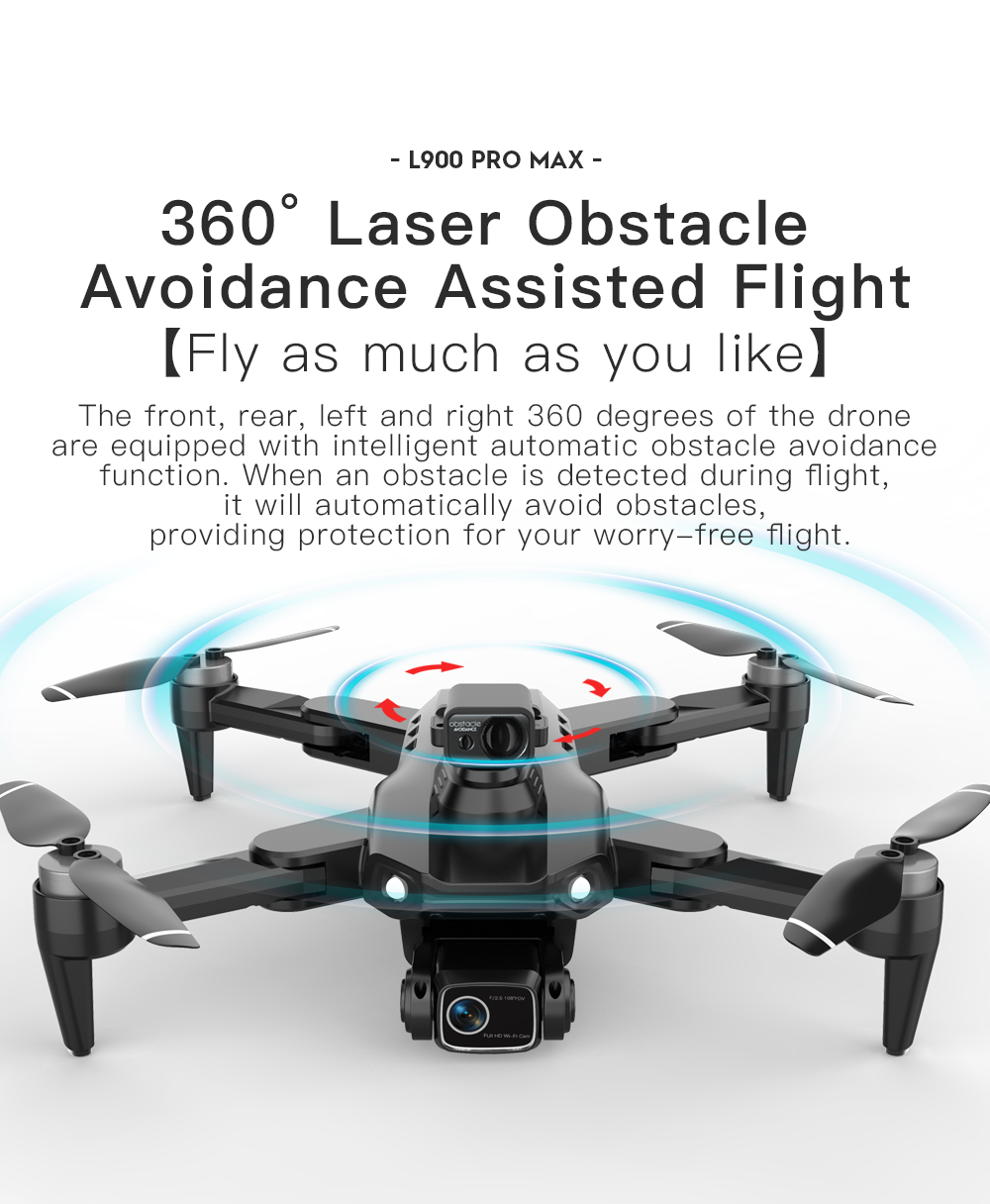 LYZRC L900 PRO MAX レーザー障害物回避 G - Drone Camera Night Vision のレビューと価格