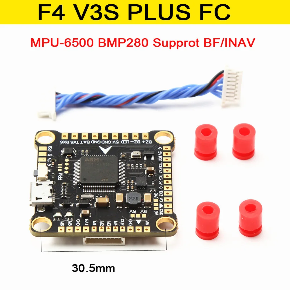 NEW F4 V3S PLUS フライトコントロール FC、 - Betaflight Fc F4 のレビューと価格