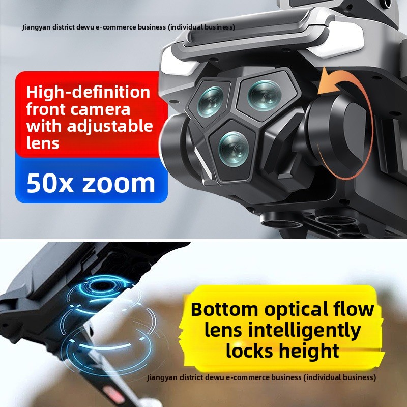 折りたたみ式M66 RCドローン、4.5インチHD折りたたみ - Drone Camera Night Vision のレビューと価格