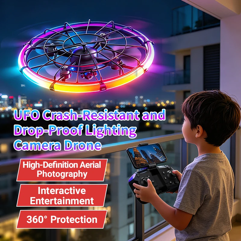 JJRC H145 UFO RCドローン、デュアルHDレンズ - Drone Camera Hd のレビューと価格